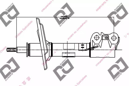 Амортизатор DJ PARTS DS1721GS